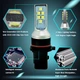 Світлодіодна автолампа P13W 4,5 Вт 3030 12 SMD Біла - зображення 4