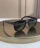 Солнцезащитные очки Ray-Ban RB2213 гавана, зеленая линза G15, двойной мостик, унисекс, - изображение 1