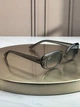 Солнцезащитные очки Ray-Ban RB4441D прозрачные серые, серо-зеленый градиент, овальные, женские, унисекс, - изображение 1