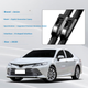 Резинка щетки стеклоочистителя Aolin для Toyota Camry 8-го поколения с 2018 года - изображение 5