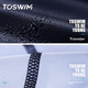 Шапочка для плавания TOSWIM, унисекс, полиуретан, водонепроницаемая, защита ушей, цвет "Медузовый белый" - изображение 5