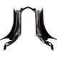 Плавательные очки Li-Ning, с высокой четкостью изображения и защитой от запотевания, большая оправа для людей с близорукостью, водонепроницаемые очки для дайвинга для мужчин, женщин, взрослых и детей, LSJL6231 черные, 400° - изображение 2