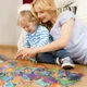 Развивающий пазл MiDeer для мальчиков и девочек 4-6 лет с футляром для переноски - Динозавры, 104 детали, детский подарок - изображение 6