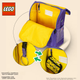 Рюкзак LEGO 20069 шкільний для 1-3 класів з 3D-підсвіткою, синій з мотоциклом - зображення 8