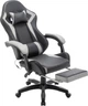 Кресло игровое AGN RGB Black-Grey (AGN09-25) - изображение 3