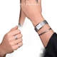Кольцо Daniel Wellington DW для женщин, парное кольцо Aura Moonlight, серебро, размер 52, подарок на день рождения для девушки, DW1538 - изображение 1