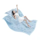 Комплект килимків JD Original Jacquard Ice Silk, 150D Fine Mesh, літній охолоджувальний килимок, м'який охолоджувальний килимок для кондиціонера, 1,5x2 м, легкий літній - изображение 2