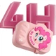 Детский цифровой фото- и видеокамера My Little Pony для мальчиков и девочек от 3 до 7 лет, игрушка, подарок на День защиты детей и день рождения, A02, розовый. - изображение 2