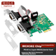 Плата контроллера MOGE MC2322 PCI-E - RS232 с COM-портом - изображение 4