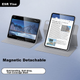 Чохол ESR для iPad Air 13 дюймів та Air 6/7/8 2025-2026, з магнітною знімною кришкою, ударостійкий, з підставкою, сірий - зображення 4