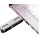 Флеш-накопитель ASUS U310 128 ГБ USB 3.2 Gen 1 металлический, серебристый - изображение 1