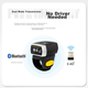 Беспроводной 2D Bluetooth сканер-пистолет NTEUMM, носимый портативный сканер Ring King для кассиров супермаркетов, складов, экспресс-логистики, универсальный сканер штрих-кодов Z8 - изображение 9