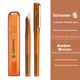 Перьевая ручка Schneider 161835H с пером EF для школьников, янтарно-коричневая - изображение 10