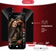 Защитное стекло для смартфона Apple iPhone 18 Pro Max Intaleo Privacy Black (1283126642456) - изображение 3