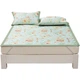 Коврик охлаждающий FUANNA Nanzi Ice Silk с наволочками, 1.8x2 м, синий, 3 предмета - изображение 2
