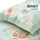 Коврик охлаждающий FUANNA Nanzi Ice Silk с наволочками, 1.8x2 м, синий, 3 предмета - изображение 3