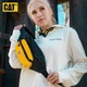 Сумка CAT 84577 поясна нагрудна з кількома кишенями, жовта - зображення 4