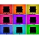 Светодиодная лента SOMITA Colorful ST-1000RGB для фотосъемки с пультом дистанционного управления, кронштейном, для создания атмосферного освещения, студийного освещения, рассеянного освещения, освещения для рекламы и видеосъемки. - изображение 3