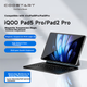Чохол-клавіатура COOLSTART Bluetooth для vivo Pad 3 Pro/Pad 5 та iQOO Pad 2 Pro/Pad 5, 13 дюймів, чорний - зображення 4