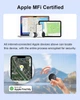 Bluetooth трекер Nutale для Apple Find My брелок для ключів iOS - изображение 2