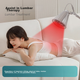 Инфракрасная лампа PHILIPS для физиотерапии, с красным светом, для прогревания плеч, шеи и поясницы, медицинская - изображение 9