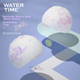 Силиконовая шапочка для плавания WATERTIME Shuichuan для длинных волос, водонепроницаемая, с защитой ушей, не сдавливает, женская, цвет "бабочка" - изображение 6