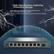 Коммутатор Xiliweishi SR-S25G1109F на 8 портов 2.5G с оптическим портом 10 Гбит/с, неуправляемый - изображение 6