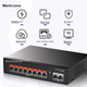 PoE-коммутатор Netcore S10PM, 10 портов, 100 Мбит/с, облачное управление, для сетевых камер видеонаблюдения - изображение 5