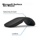 Мышь беспроводная Microsoft Surface Arc Foldable Bluetooth, складная, элегантный черный цвет, жесты Multi-Touch, от батареи - изображение 4