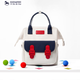 Сумка для мами KIDSAPRO Mommy Bag, легка, портативна, для коляски, через плече, для малюків та немовлят, карамельно-коричнева - зображення 4