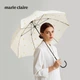 Зонт Marie Claire с длинной ручкой на 8 спиц ветрозащитный, темно-синий - изображение 9