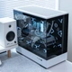 Корпус Aigo Starry Sky mATX панорамный с поддержкой СЖО 360 мм, панда - изображение 6