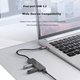 Хаб Lenovo Type-C 4 в 1 USB 3.2 для ноутбука та настільного комп'ютера - зображення 5