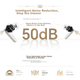 Навушники Honor Earbuds 4 Bluetooth ANC Black (6936520879625) - зображення 5