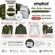 Фарба для одягу та текстилю Simplicol Oliv-Grun Intensiv ( оливково-зелений ) 400 г + 150 ml рідкий барвник - изображение 7