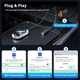 Бездротовий адаптер CarPlay та Android Auto 3-в-1 2025, USB-C/A, Plug & Play - изображение 7
