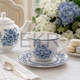 Порцеляновий набір Heritage Toile Collection Blue: чашка з блюдцем 220 мл (K347) - изображение 2