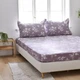 Простыня на резинке с наволочками трикотажная 180x200 см коричневая - изображение 3