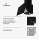 Вытяжка кухонная Klarstein Laurel 90 см 417 м3/ч 55 Вт A+++ экономная настенная наклонная сенсорная для кухни и дома - изображение 11