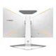 TFT 27" BenQ EX2710U, 4K UHD, IPS, 144Hz, 1 мс, 2хHDMI, DP, USB-hub, HAS, колонки, білий (9H.LKTLA.TBE) - зображення 7