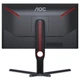 TFT 24.5" AOC , VA, 240Гц, 0,5 мс, 2х HDMI, DP, USB-hub, HAS, Pivot, чорний (25G3ZM/BK) - зображення 4