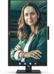 TFT 27" AOC , QHD, IPS, 75Hz, 2xHDMI, DP, USB-hub, webcam, HAS, Pivot, колонки, чорний (Q27P3QW) - зображення 4