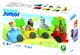 Zestaw do zabawy Playmobil Junior: Pociąg ze zwierzętami 9 elementów 72084 (4008789720849) - obraz 3