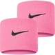 Напульсники Nike SWOOSH WRISTBANDS 2 PK розовые унисекс для спорта поглощают влагу и защищают запястья - изображение 2