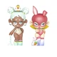 Коллекционная фигурка сюрприз с аксессуарами 52Toys PIQIQI Little Monster Limited edition - зображення 5