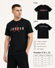 Футболка Air Jordan чорна чоловіча — бавовняна літня Джордан, розмір S - зображення 4