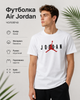Футболка Air Jordan біла чоловіча — бавовняна літня Джордан, розмір S - зображення 3