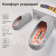 Сабо Nike Mind 001 M7/W8 серые — 39 размер (25 см), удобные шлепанцы-клоги с массажной стелькой и рельефной подошвой - изображение 4