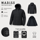 Куртка M.a.d.i.s.s. чоловіча двостороння з капюшоном,Чорний, XXL - зображення 7