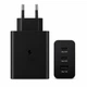 Мережевий зарядний пристрій для Samsung 65W Trio (EP-T6530) Black - зображення 1